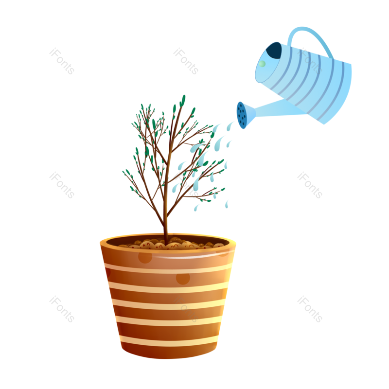 树木图片,插画元素,树苗PNG,绿植免抠素材